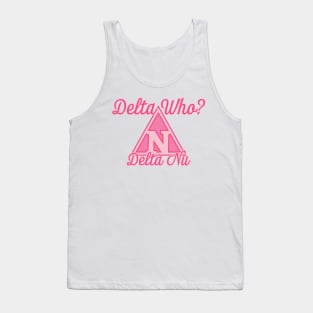 Delta Who Tank Top